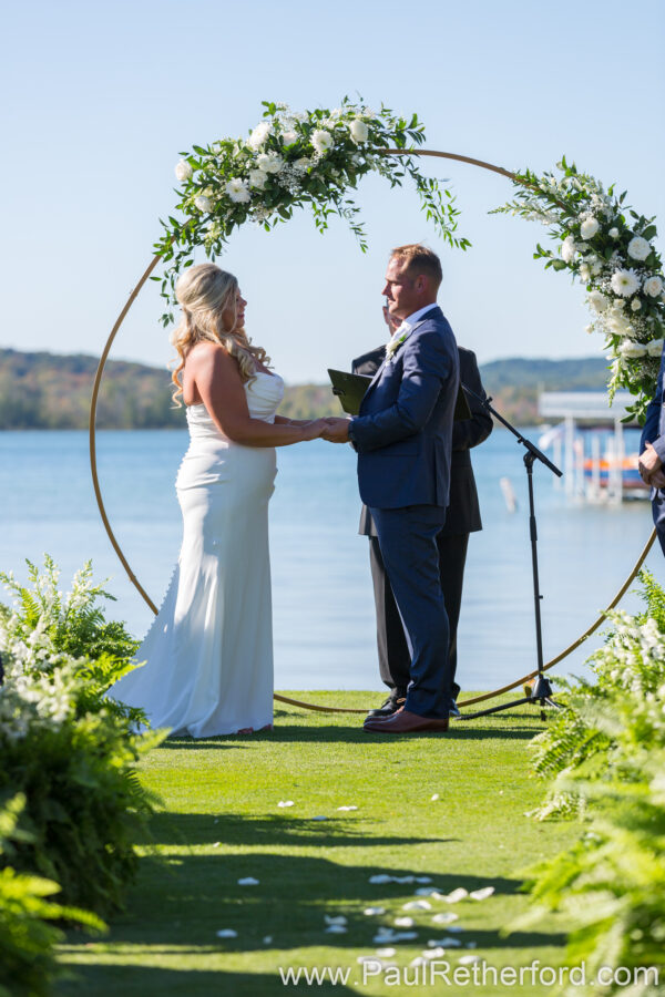 Boyne Mountain Resort Deer Lake Beach House Wedding Photography