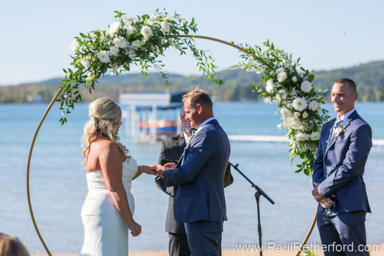 Boyne Mountain Resort Deer Lake Beach House Wedding Photography