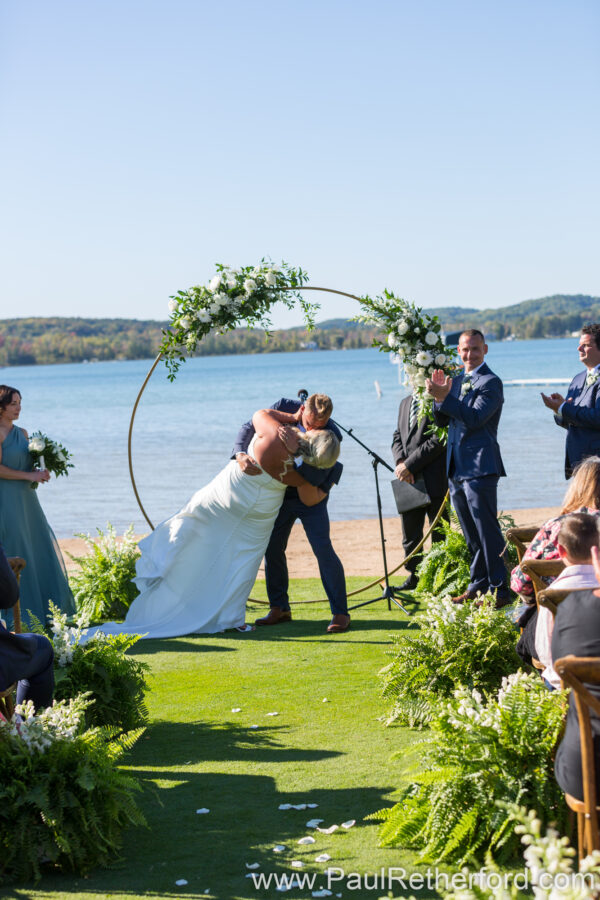 Boyne Mountain Resort Deer Lake Beach House Wedding Photography