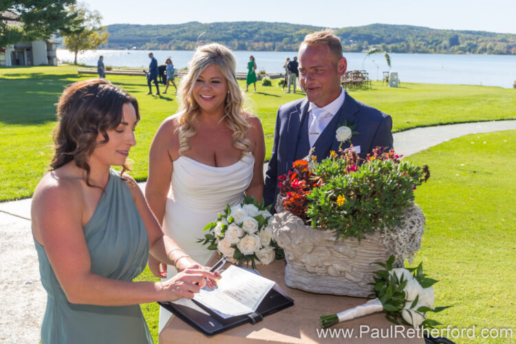 Boyne Mountain Resort Deer Lake Beach House Wedding Photography
