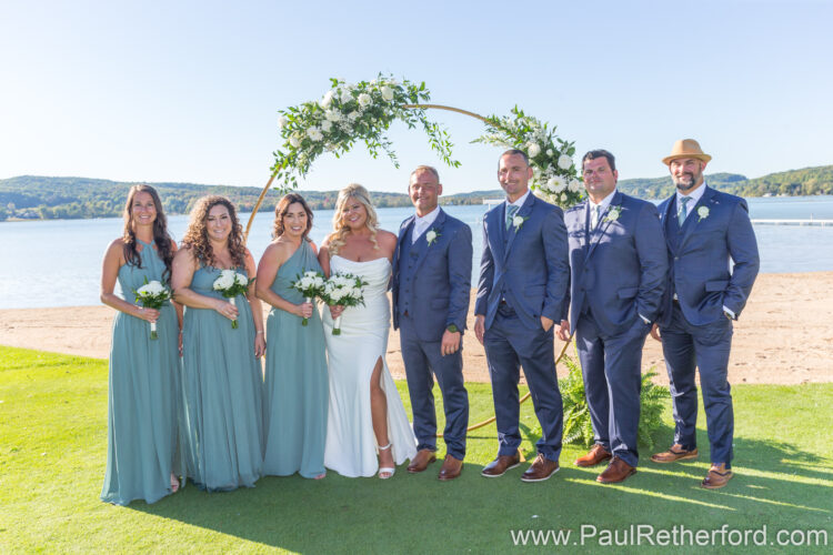 Boyne Mountain Resort Deer Lake Beach House Wedding Photography