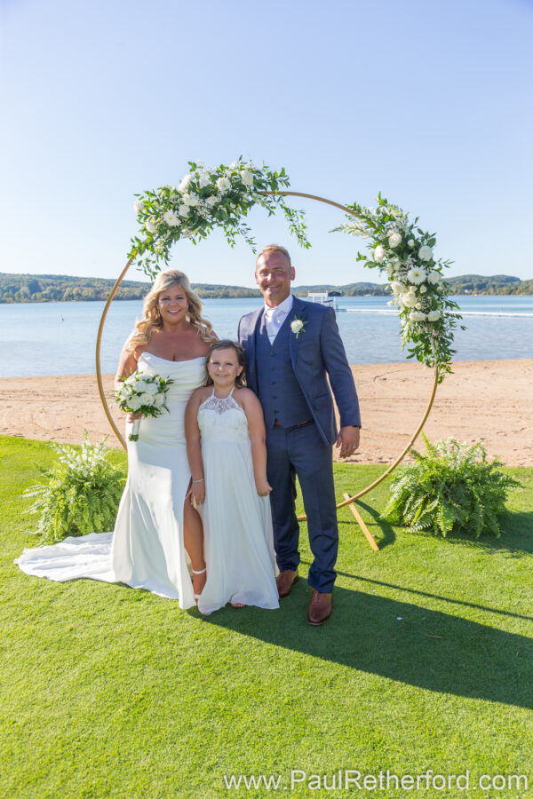 Boyne Mountain Resort Deer Lake Beach House Wedding Photography