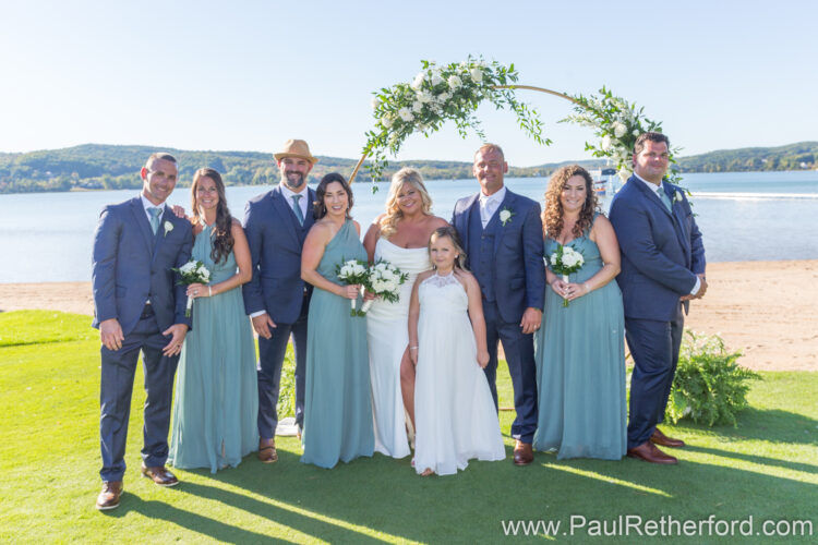 Boyne Mountain Resort Deer Lake Beach House Wedding Photography