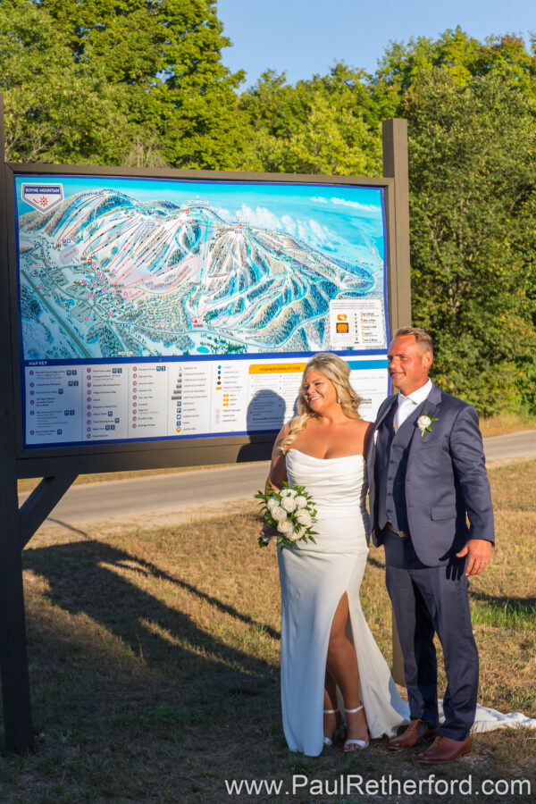 Boyne Mountain Resort Deer Lake Beach House Wedding Photography