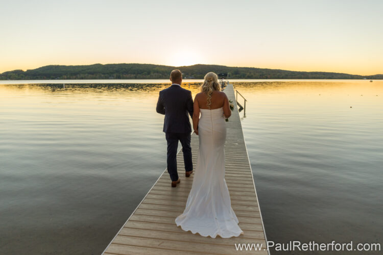 Boyne Mountain Resort Deer Lake Beach House Wedding Photography