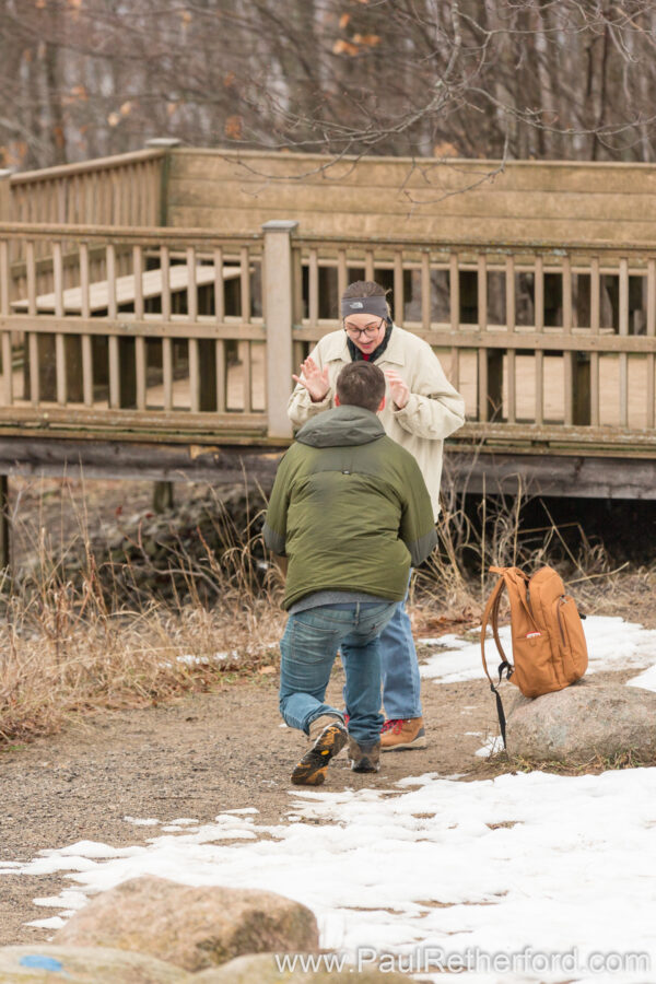 Avalanche Mountain Surprise Engagement Overlook Photography