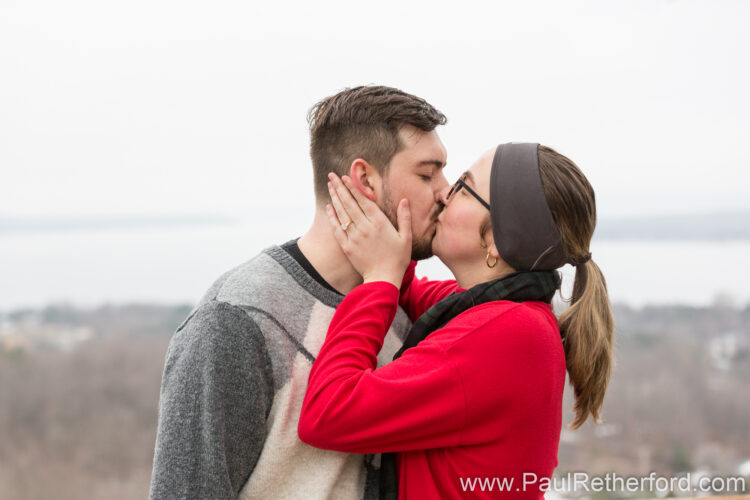 Avalanche Mountain Surprise Engagement Overlook Photography