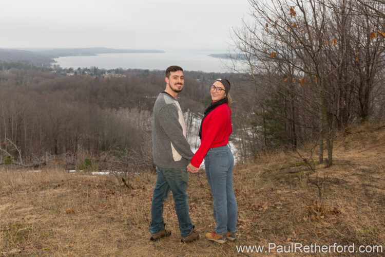 Avalanche Mountain Surprise Engagement Overlook Photography