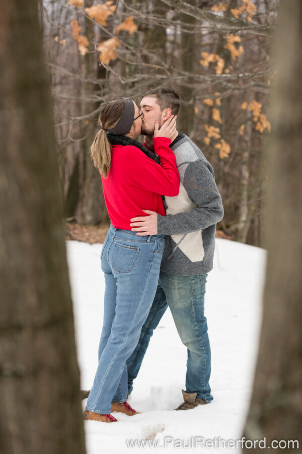 Avalanche Mountain Surprise Engagement Overlook Photography