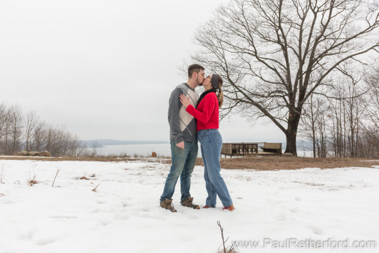 Avalanche Mountain Surprise Engagement Overlook Photography