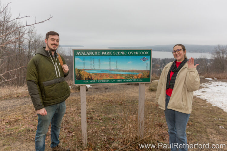 Avalanche Mountain Surprise Engagement Overlook Photography