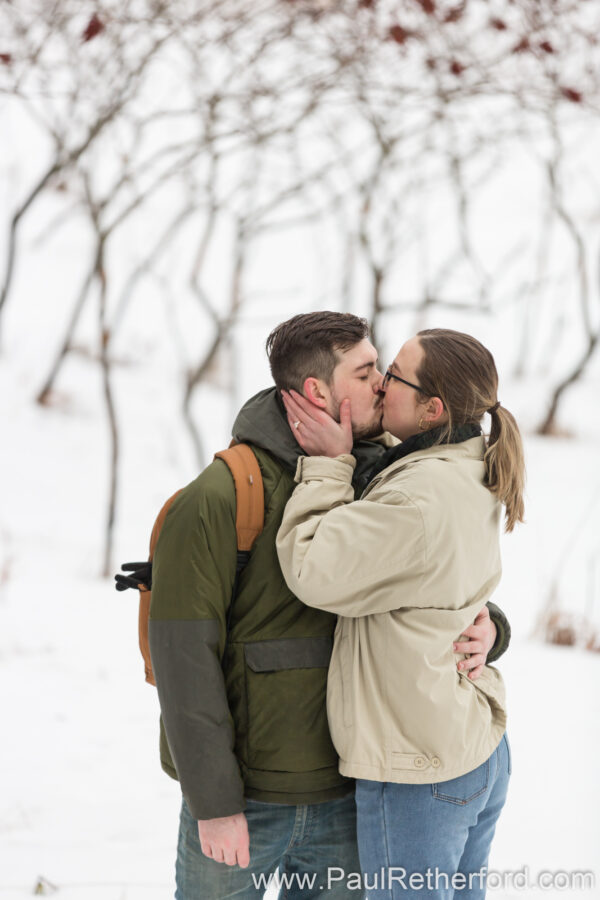 Avalanche Mountain Surprise Engagement Overlook Photography