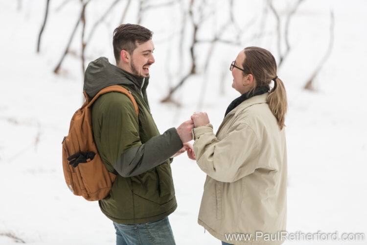 Avalanche Mountain Surprise Engagement Overlook Photography
