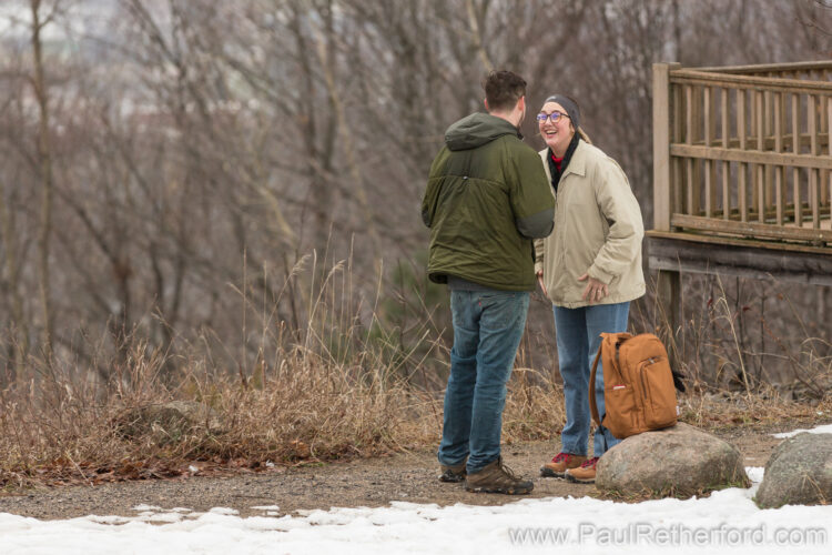 Avalanche Mountain Surprise Engagement Overlook Photography