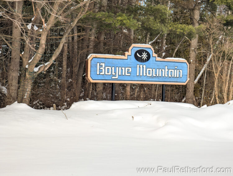 Engagement Boyne Mountain Skybridge Photography