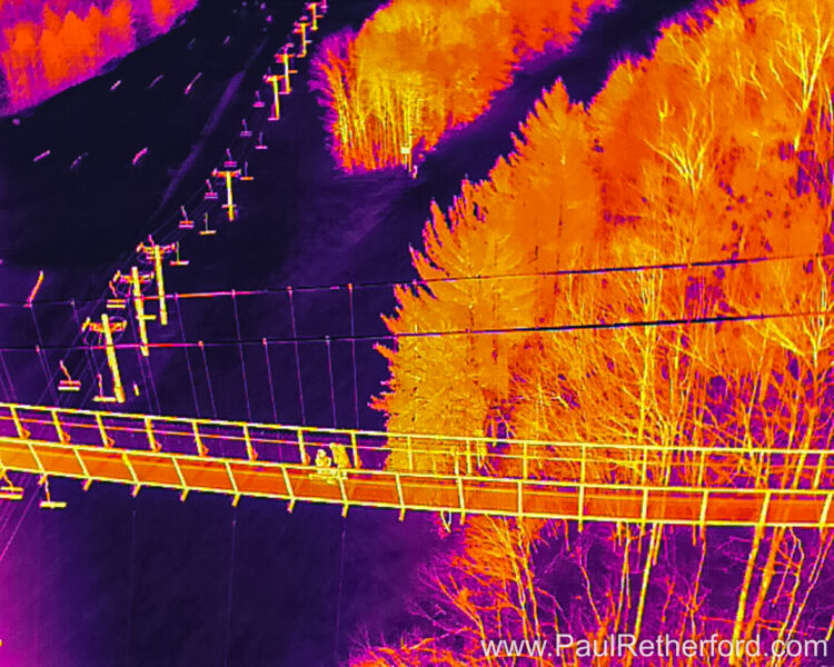 Engagement Boyne Mountain Skybridge Photography