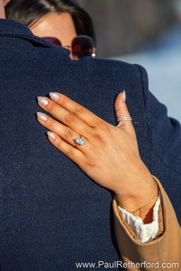 Engagement Boyne Mountain Skybridge Photography