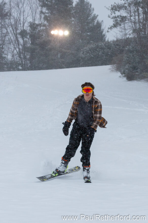 Winter Senior Photography Session Petoskey MI