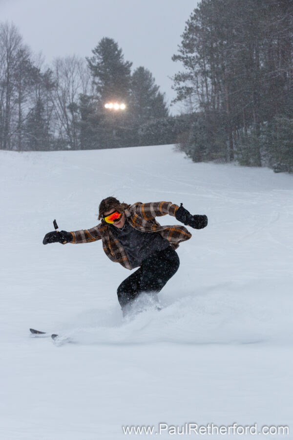 Winter Senior Photography Session Petoskey MI