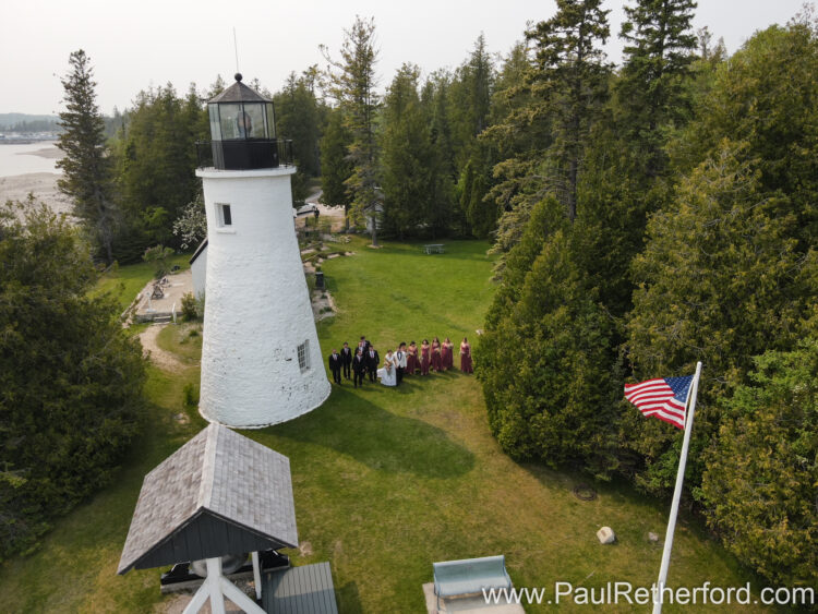 Alpena Michigan Wedding St Annes The Depot Photo
