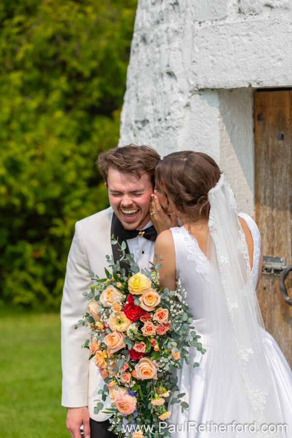 Alpena Michigan Wedding St Annes The Depot Photo