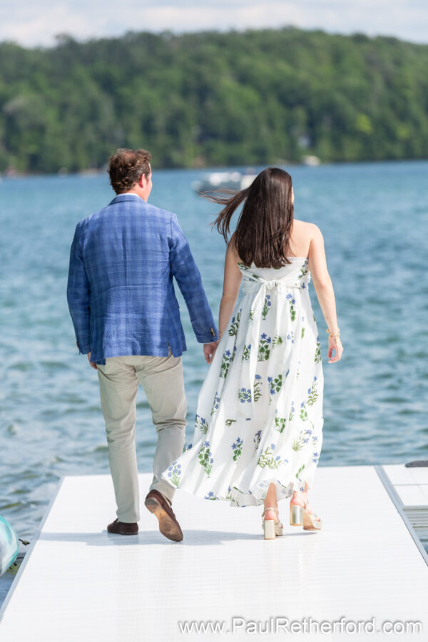 Engagement Photography and Party Walloon Lake Michigan