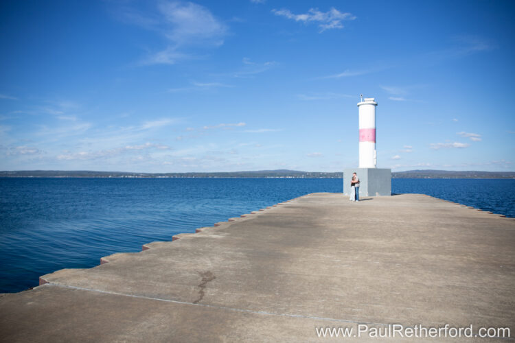 Petoskey Northern Michigan Surprise Engagement Photography