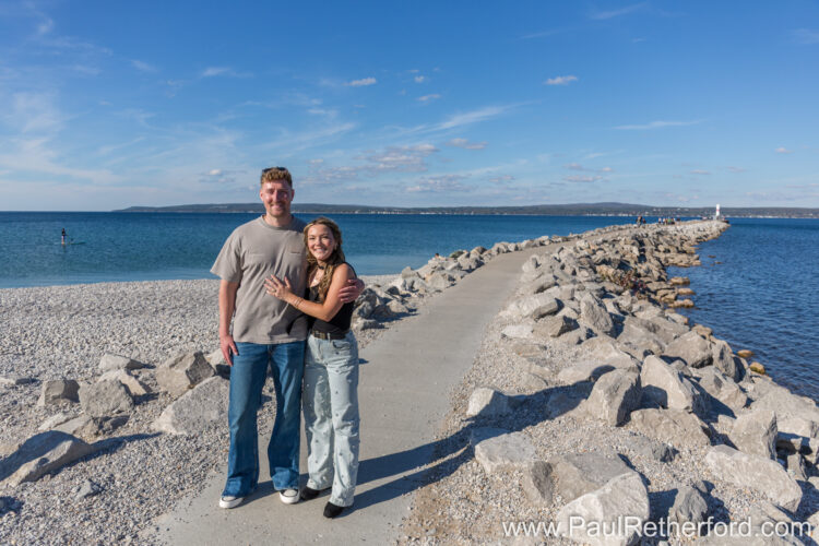 Petoskey Northern Michigan Surprise Engagement Photography