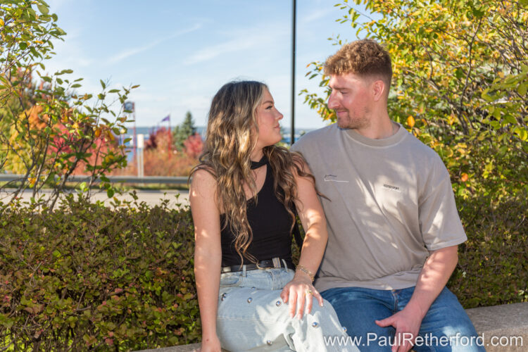 Petoskey Northern Michigan Surprise Engagement Photography