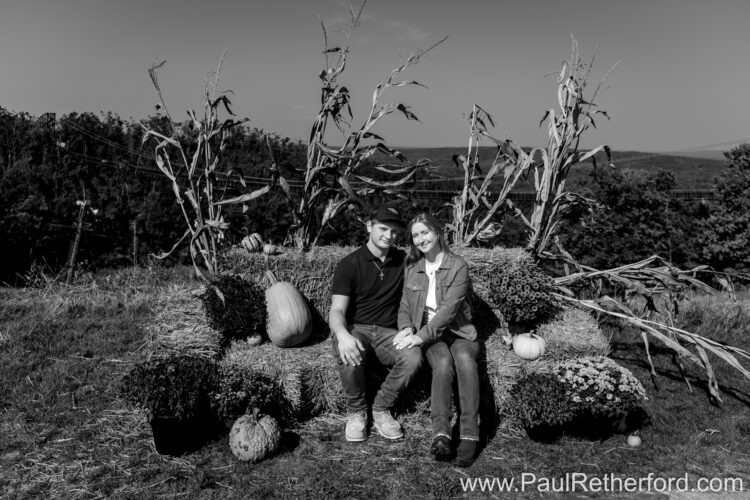 Engagement Photography Boyne Mountain Resort Skybridge