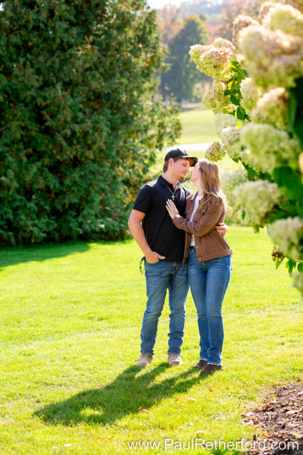 Engagement Photography Boyne Mountain Resort Skybridge
