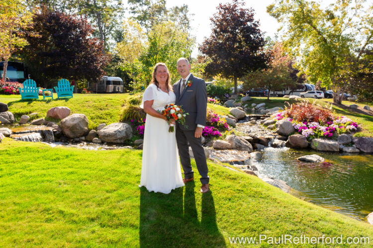 Northern Michigan Fall Outdoor Sun Outdoors Wedding Photography