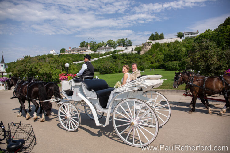 Mackinac Island Wedding Ste Anne Carriage House Photography