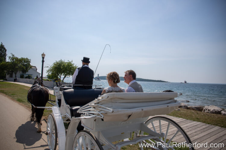 Mackinac Island Wedding Ste Anne Carriage House Photography