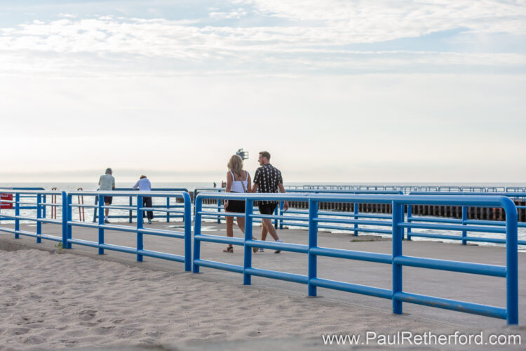 Charlevoix Northern Michigan Engagement Photography