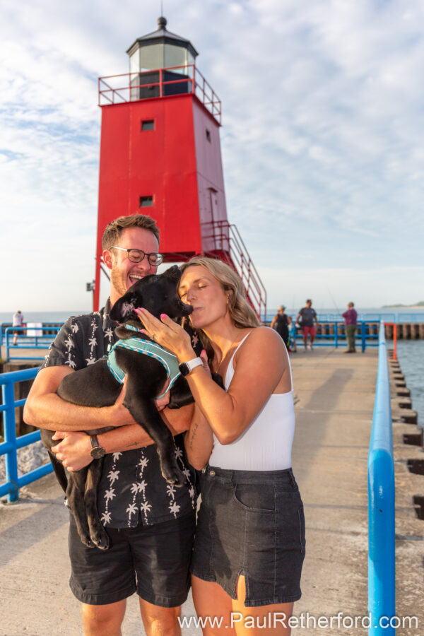 Charlevoix Northern Michigan Engagement Photography