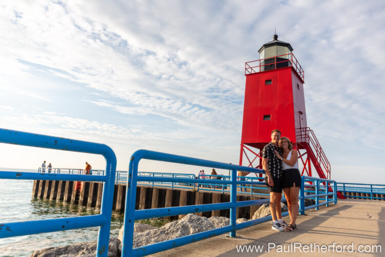 Charlevoix Northern Michigan Engagement Photography