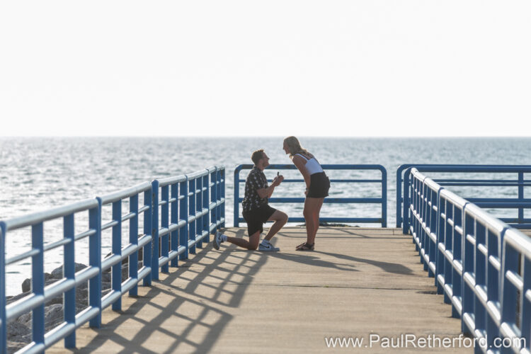 Charlevoix Northern Michigan Engagement Photography