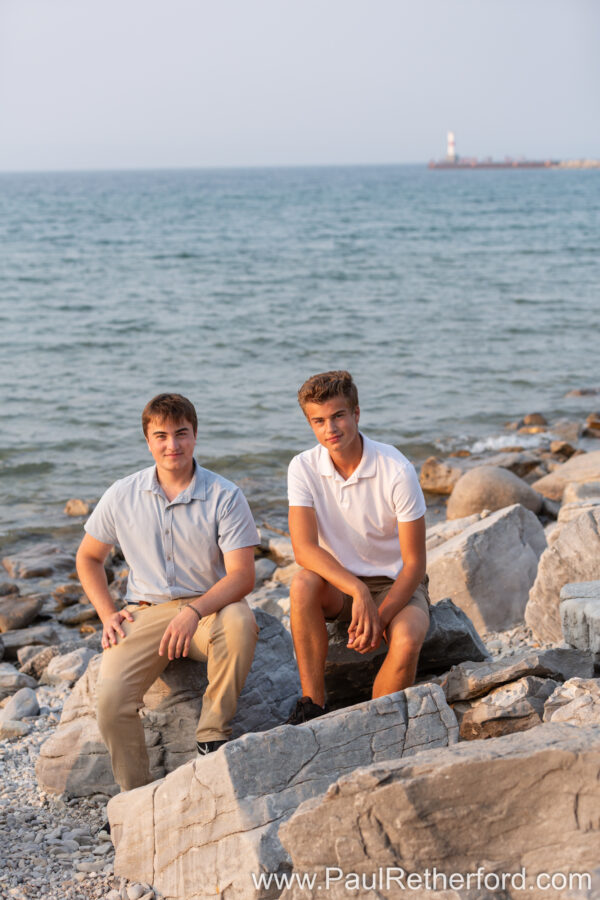 Northern Michigan professional photographer Paul Retherford Family Photography