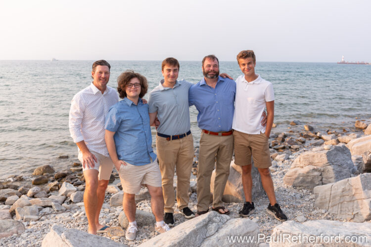 Northern Michigan professional photographer Paul Retherford Family Photography