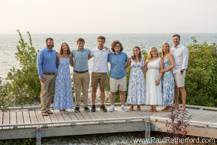 Northern Michigan professional photographer Paul Retherford Family Photography