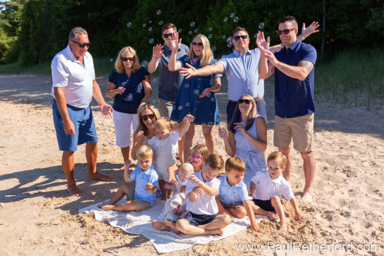 northern michigan family lake michigan shoreline photography