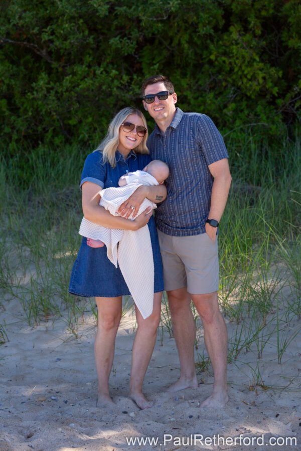 northern michigan family lake michigan shoreline photography