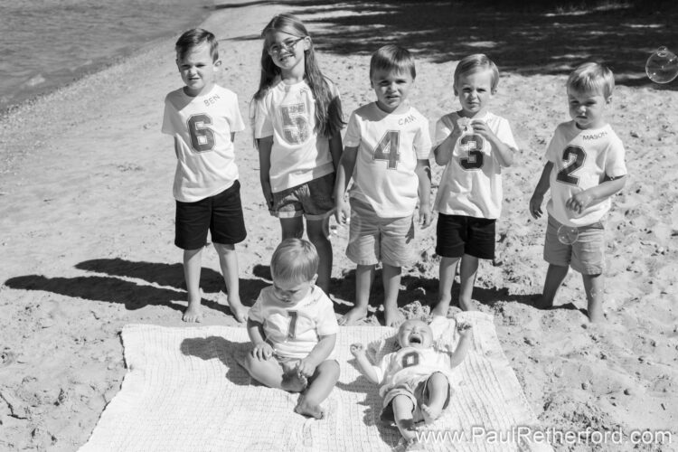 northern michigan family lake michigan shoreline photography